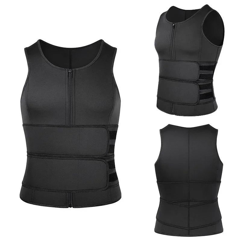 Sweat More, Look Leaner – The Ultimate Body Shaper Vest!”