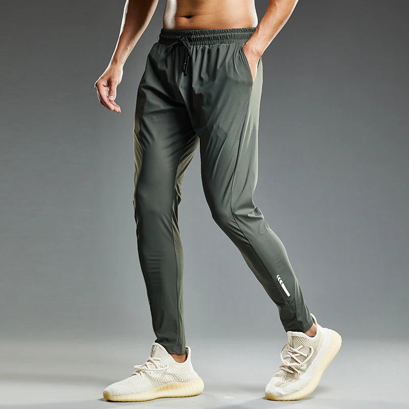 Men’s Summer Elastic Jogging Pants – Lightweight Running & Fitness Trousers