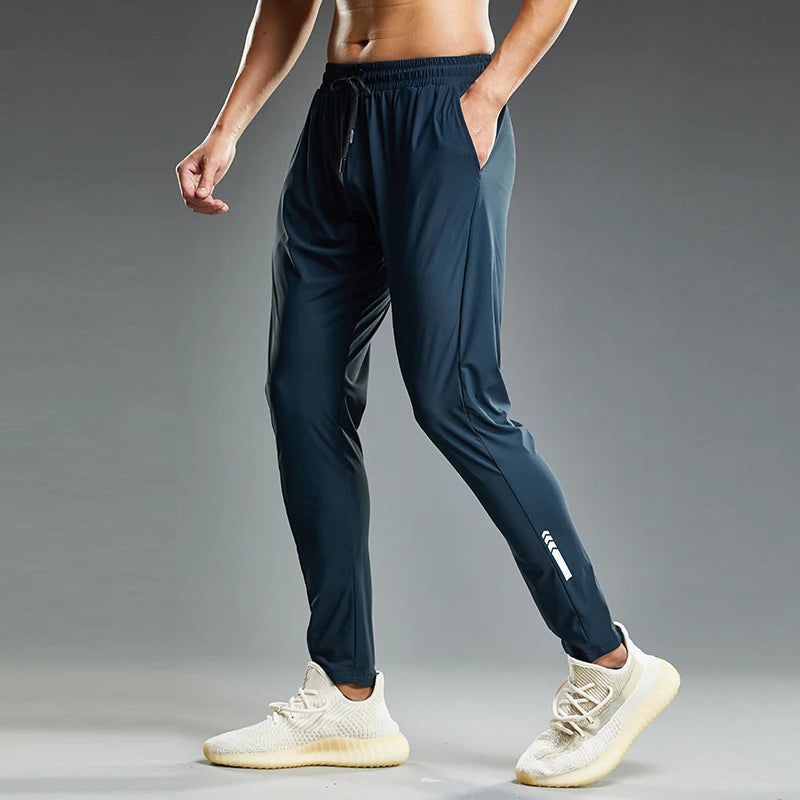 Men’s Summer Elastic Jogging Pants – Lightweight Running & Fitness Trousers