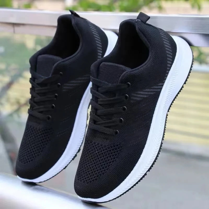 2025 Men's casual versatile shoes, fashionable sports shoes, breathable running shoes, outdoor walking training tennis shoes