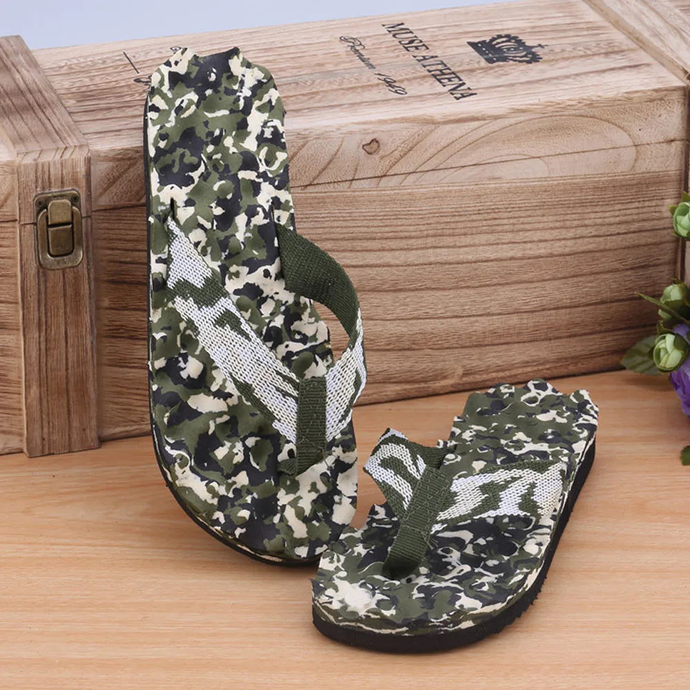 Men's Orthopedic Comfort Flip-Flops – Non-Slip Beach & Casual Summer Sandals