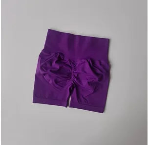 Women’s Peach Hip Lifting Sports Shorts – High Waist, Slim Fit, Quick-Dry Running & Gym Shorts for Body Shaping
