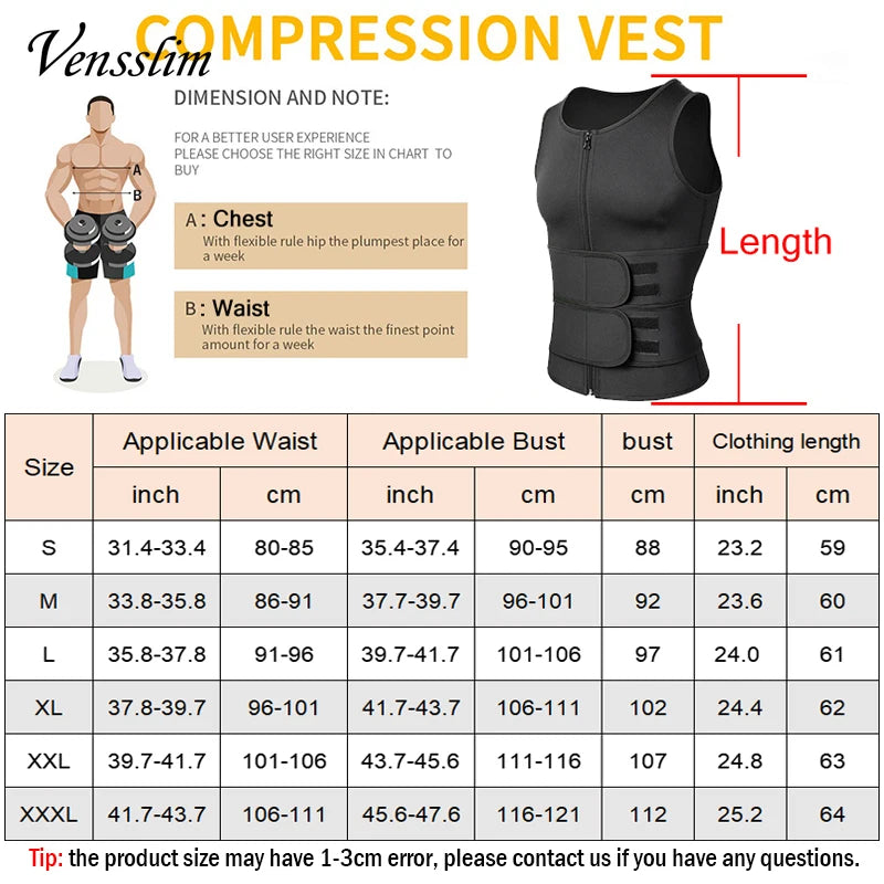 Sweat More, Look Leaner – The Ultimate Body Shaper Vest!”