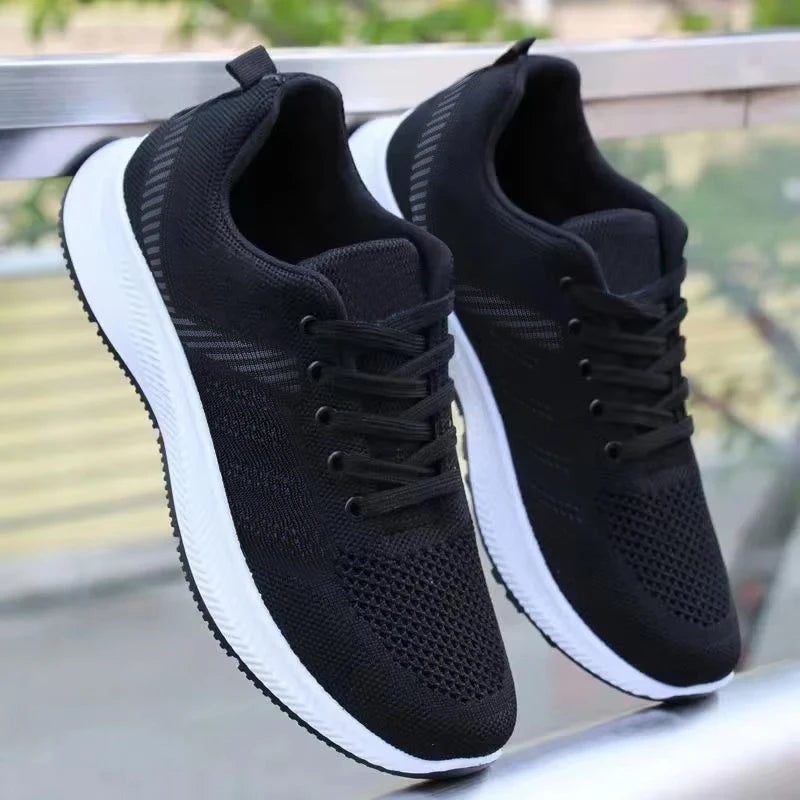 2025 Men's casual versatile shoes, fashionable sports shoes, breathable running shoes, outdoor walking training tennis shoes