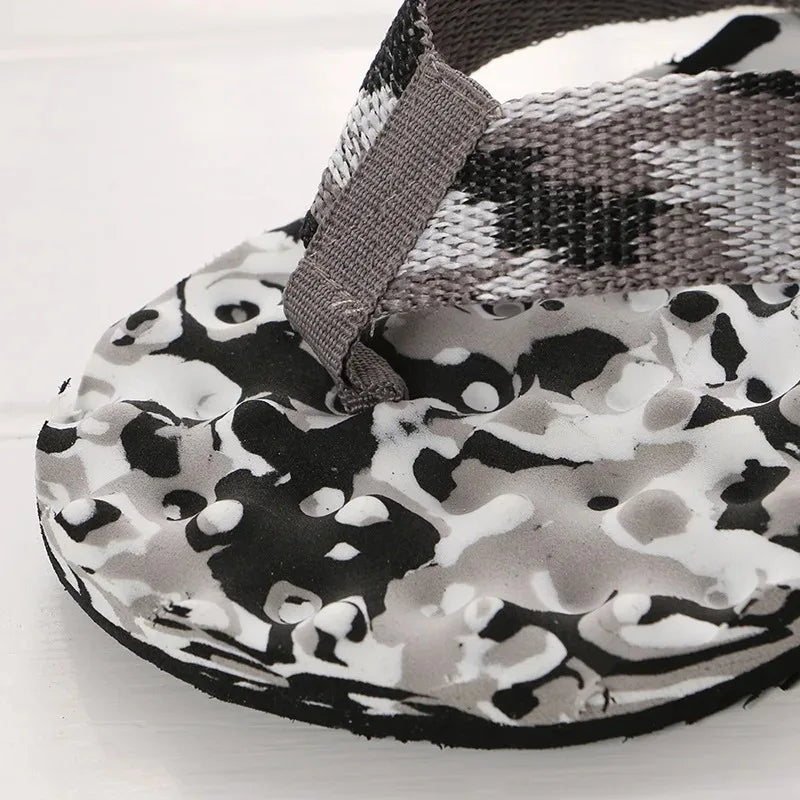 Men's Orthopedic Comfort Flip-Flops – Non-Slip Beach & Casual Summer Sandals