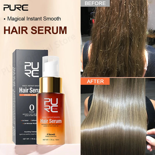 PURC Magic Smoothing Hair Oil Repair Damaged Frizz Hair Serum Instantly Soft Nourish Hair Treatments Essence Hair Care Products