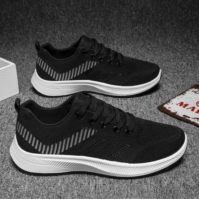 2025 Men's casual versatile shoes, fashionable sports shoes, breathable running shoes, outdoor walking training tennis shoes