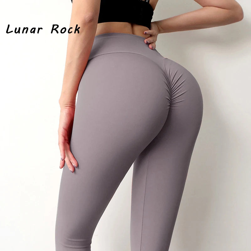QINACTIVE Nylon Gym Yoga Pants Women Leggings For Fitness High Waist Long Pants Women Hip Push UP Tights Women