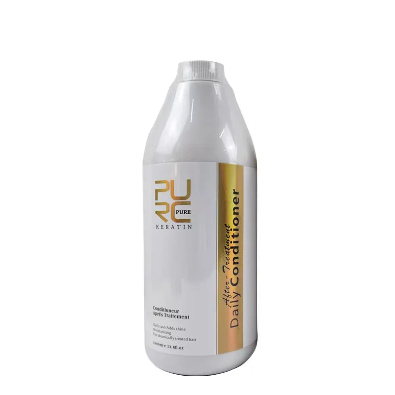 PURC Hair Purifying Shampoo Conditioner Keratin Straightening Treatment Cleaning Soft Smooth Hair Scalp Hair Care Salon Products