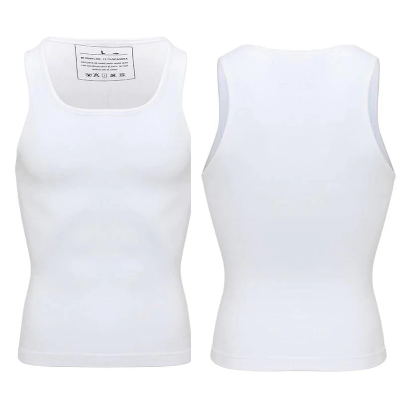 Men’s Slimming Shapewear Vest – Compression Shirt for Abs & Abdomen Control
