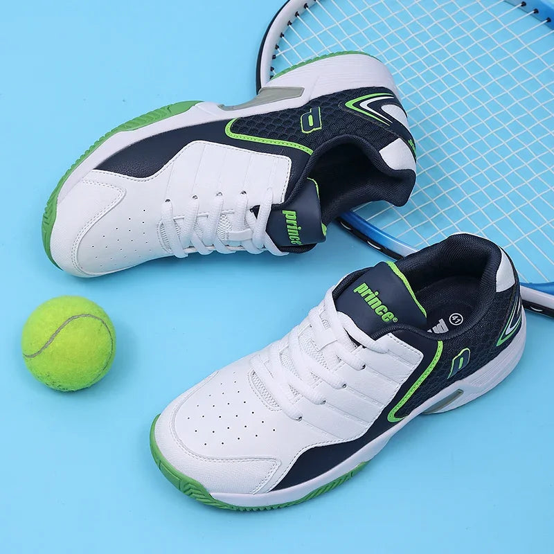 Professional Men Women Leather Badminton shoes Couple Anti-Slip Training Sneaker Lightweight Tennis Shoes Volleyball sport shoes