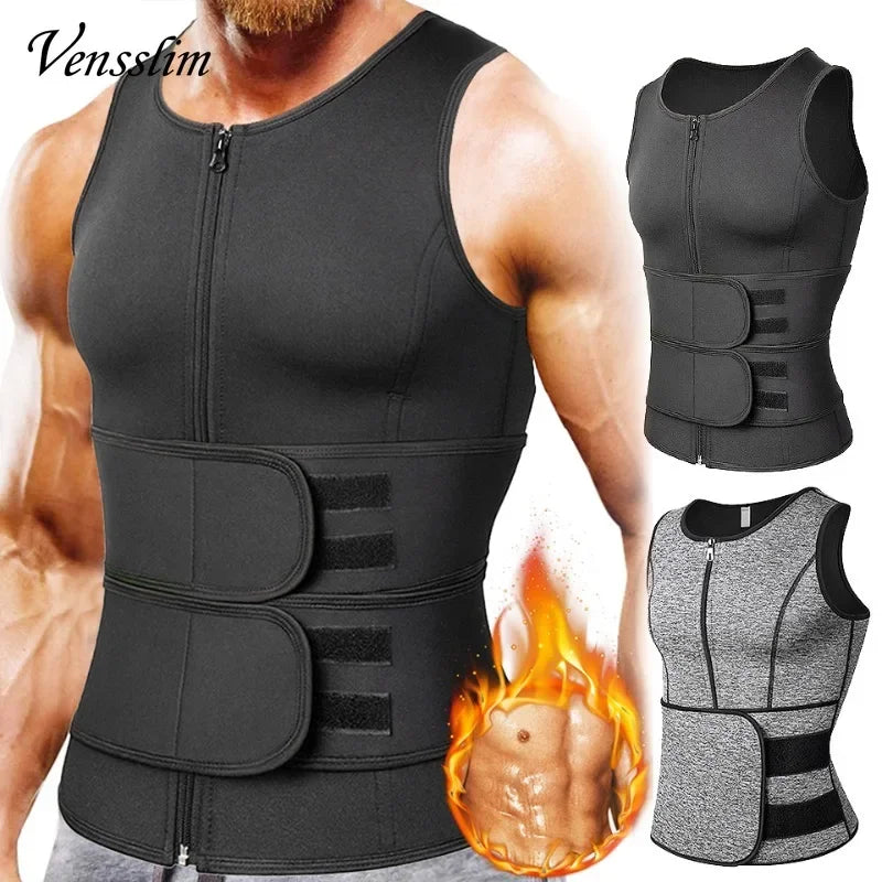 Sweat More, Look Leaner – The Ultimate Body Shaper Vest!”