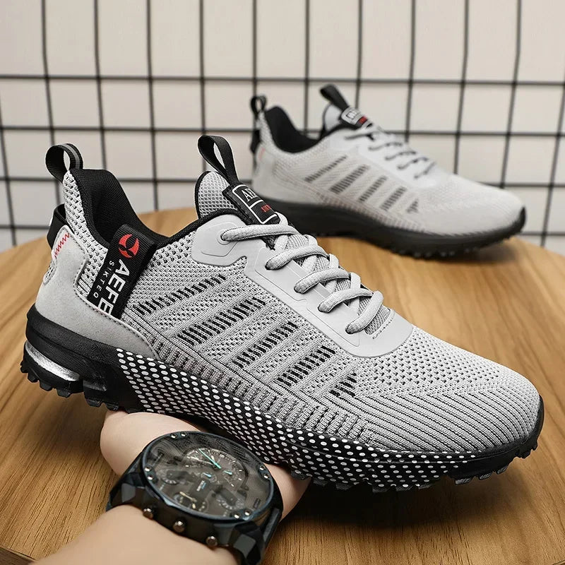 💪 Men’s Sports Sneakers – Lightweight Running & Outdoor Training Shoes for All-Day Comfort